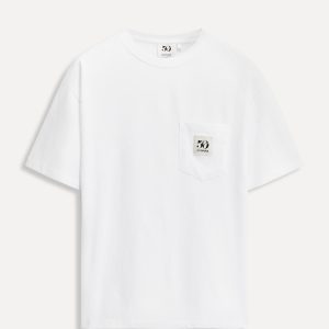 50. YIL DÖNÜÜ YAMALI CEPLİ T-SHIRT - از برند زارا