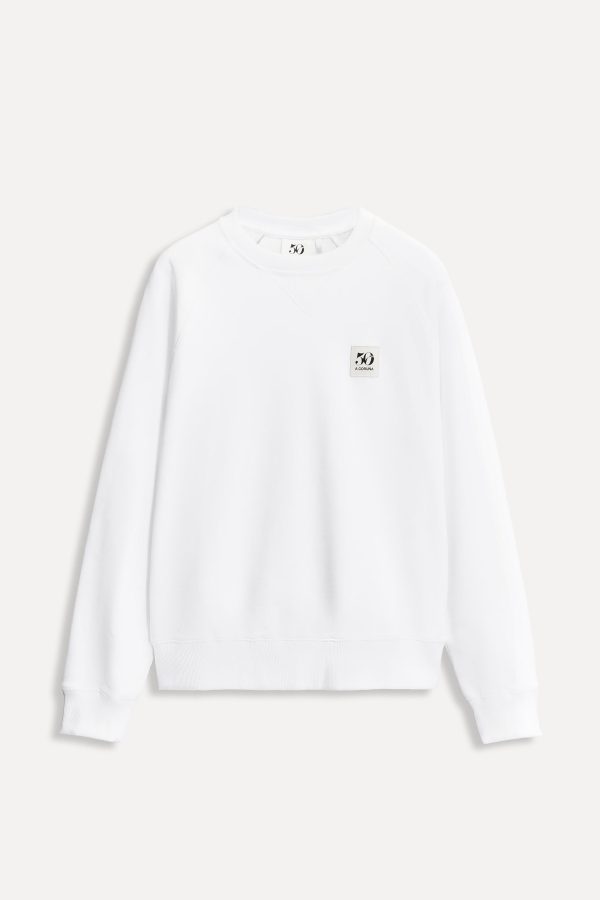 50. YIL DÖNÜÜ YAMALI CREW YAKA SWEATSHIRT - از برند زارا