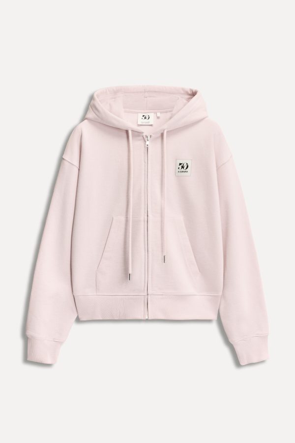 50. YIL DÖNÜÜ YAMALI KAPÜŞONLU SWEATSHIRT - از برند زارا