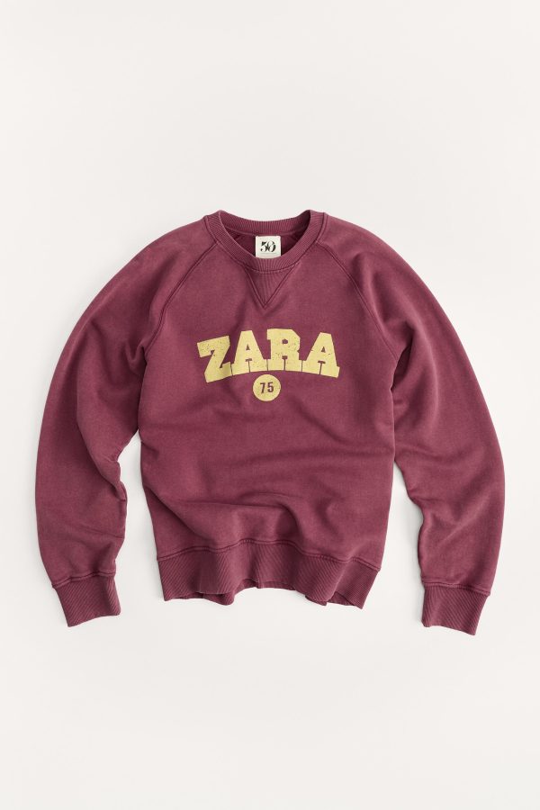 VARSITY 50. YIL DÖNÜÜ SWEATSHIRT - از برند زارا