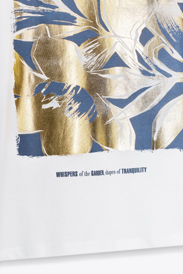 METALİK BASKILI T-SHIRT - از برند زارا