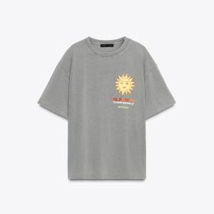 SLOGAN BASKILI T-SHIRT - از برند زارا