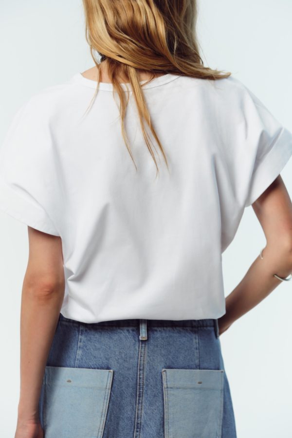 POPLİN CEPLİ T-SHIRT - از برند زارا
