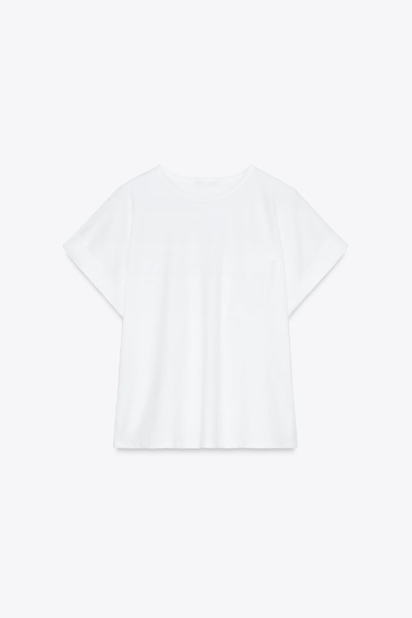 POPLİN CEPLİ T-SHIRT - از برند زارا