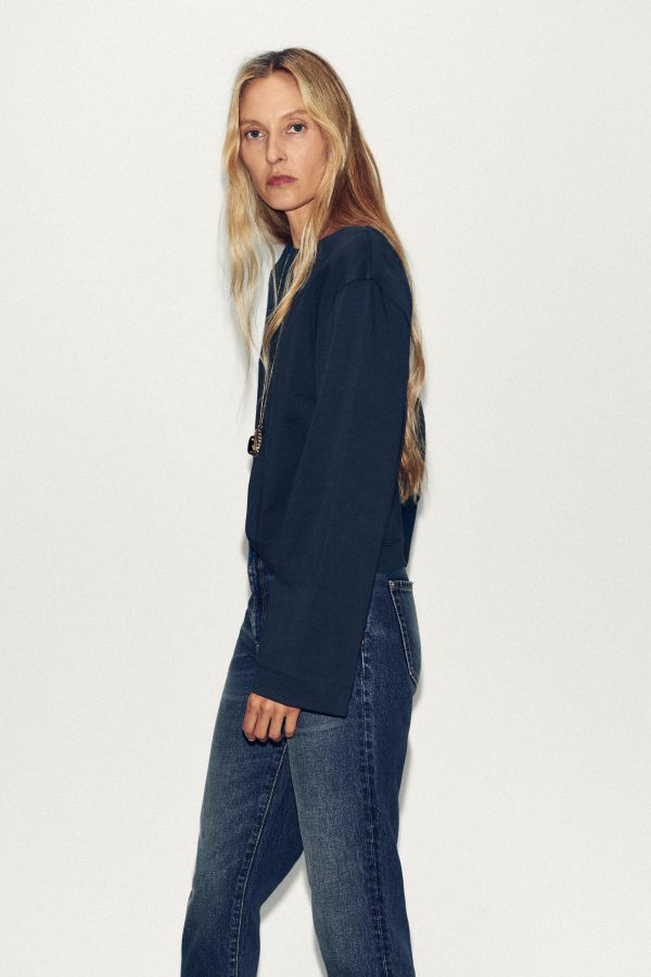KAYIK YAKA T-SHIRT - از برند زارا