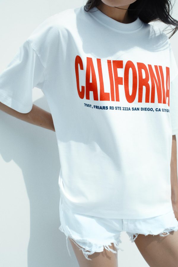 OVERSIZE YAZILI T-SHIRT - از برند زارا