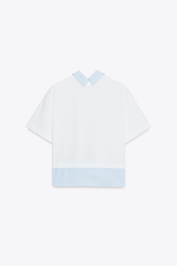 KOMBİNE ÇİZGİİ T-SHIRT - از برند زارا