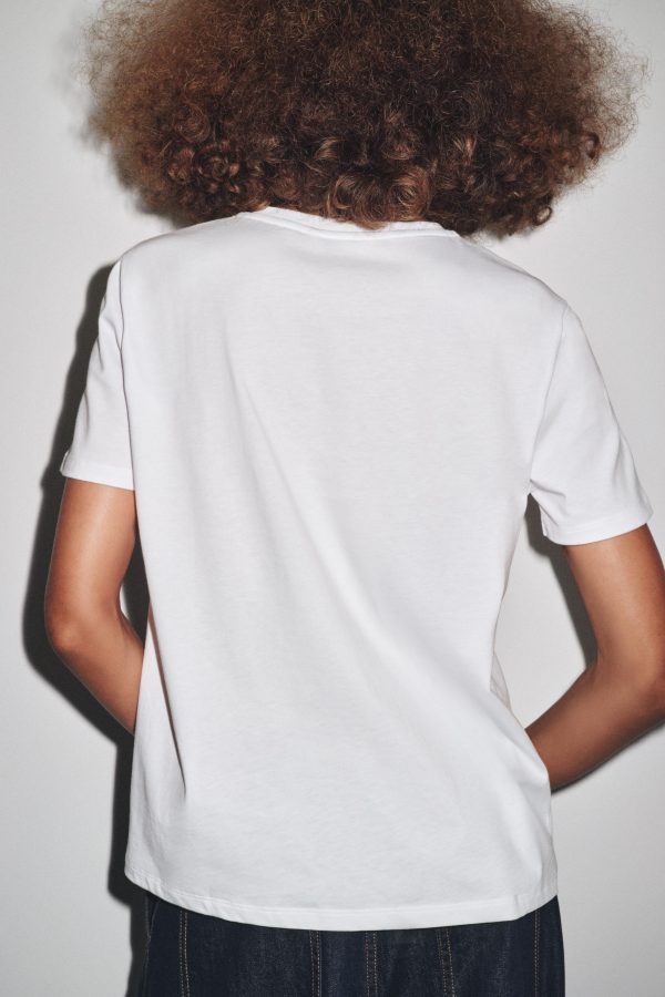 METALİK BASKILI T-SHIRT - از برند زارا