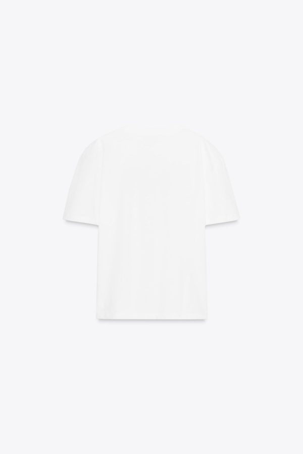 YAZI İŞLEMELİ T-SHIRT - از برند زارا