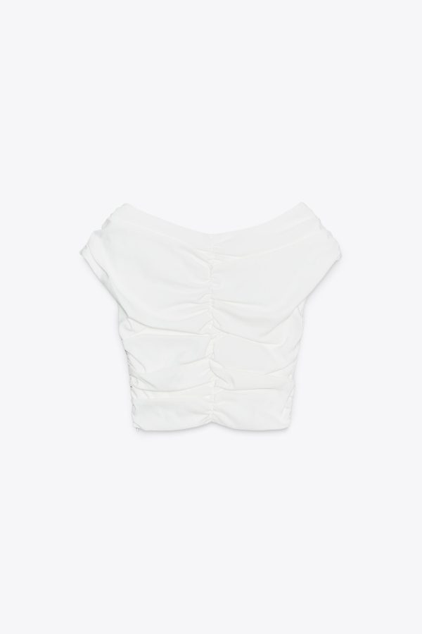 DRAPE KISA TOP - از برند زارا