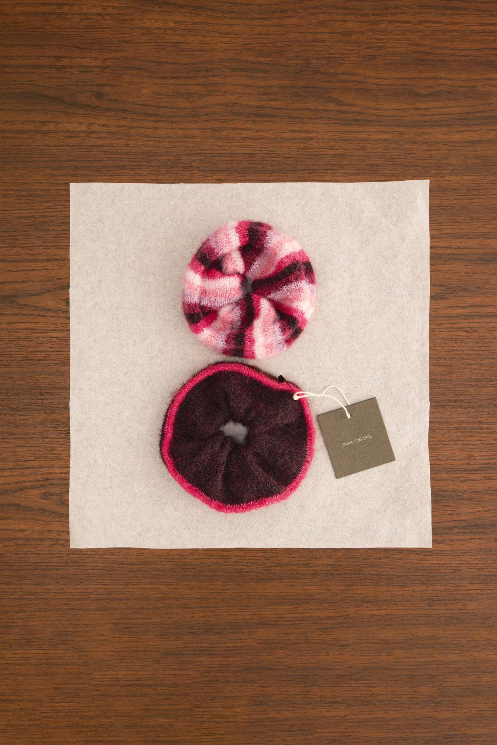 بسته دو عددی کش مو بافت دار از برند زارا