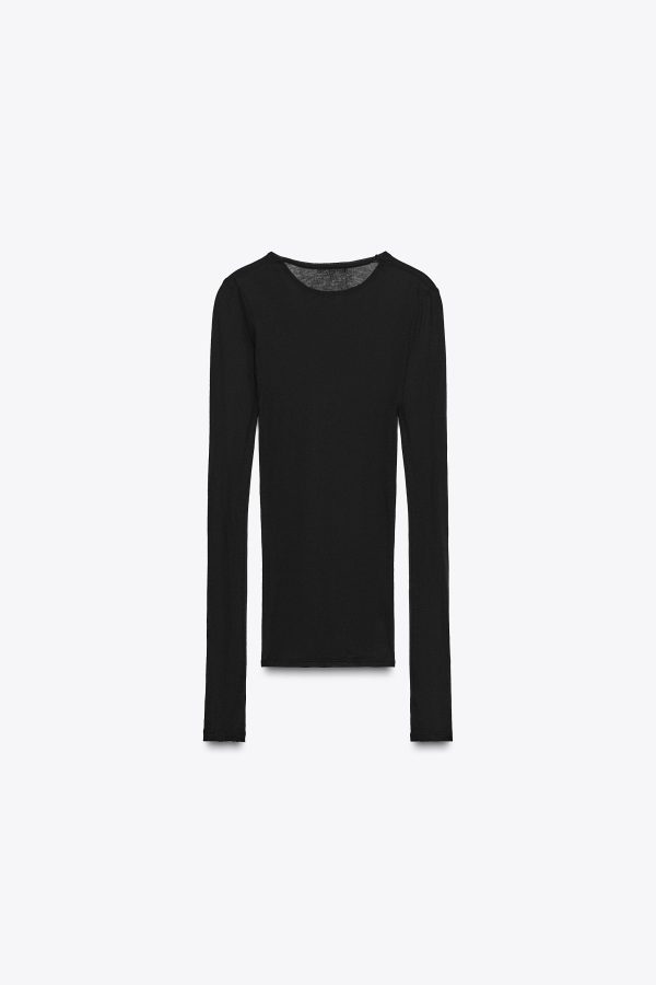 SUPIMA® PAMUKLU T-SHIRT - از برند زارا