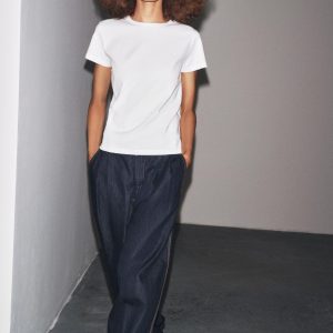 REGULAR YIRTMAÇLI T-SHIRT - از برند زارا
