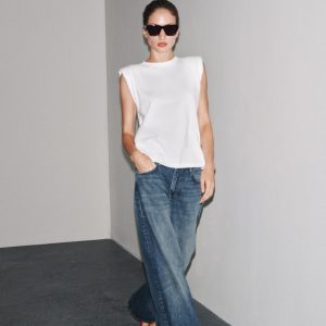 ZW COLLECTION GENİŞ PAÇA DÜŞÜK BEL JEAN - از برند زارا