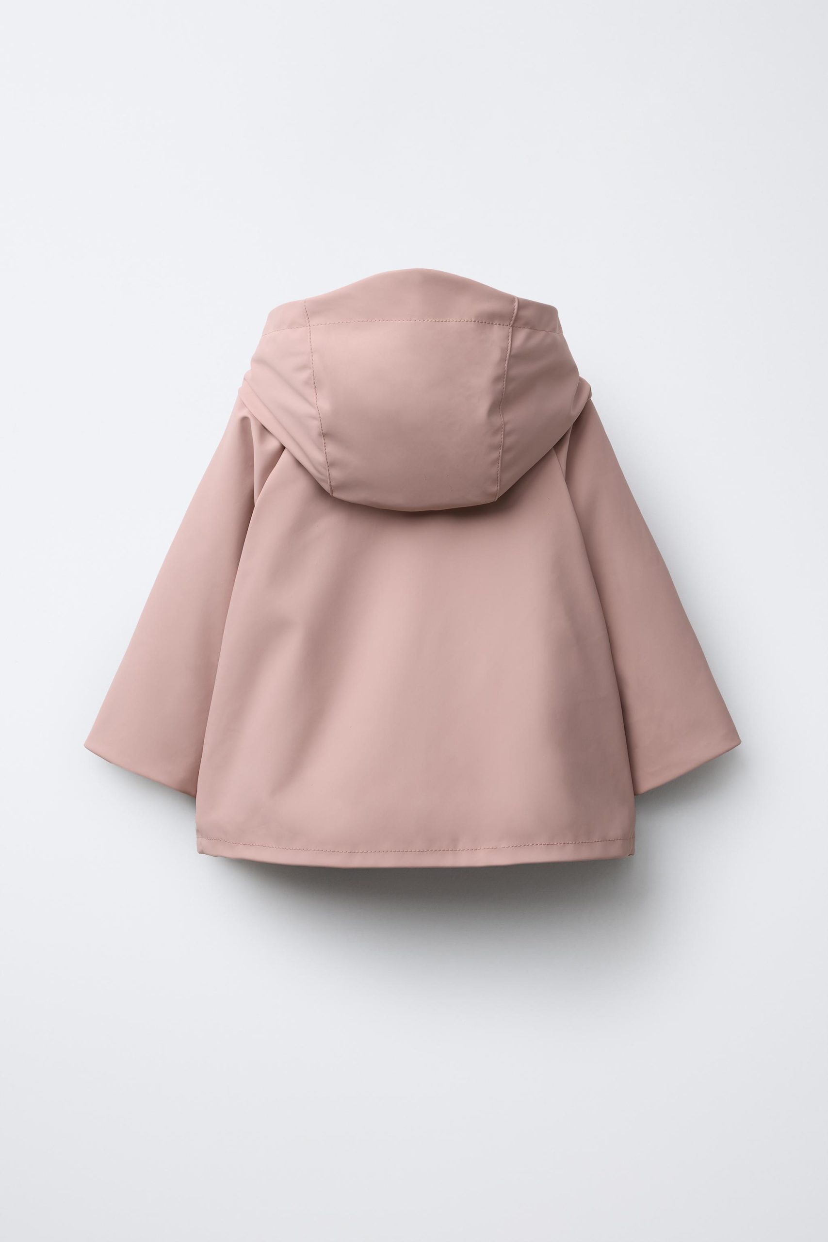 کت بلند کلاهدار ضد آب با آستر پولار از برند زارا (بچه گانه)