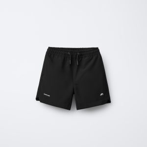 شلوار برمودا فنی با کمر کشی از برند زارا