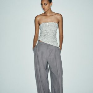STRAPLEZ PULLU TOP - از برند زارا