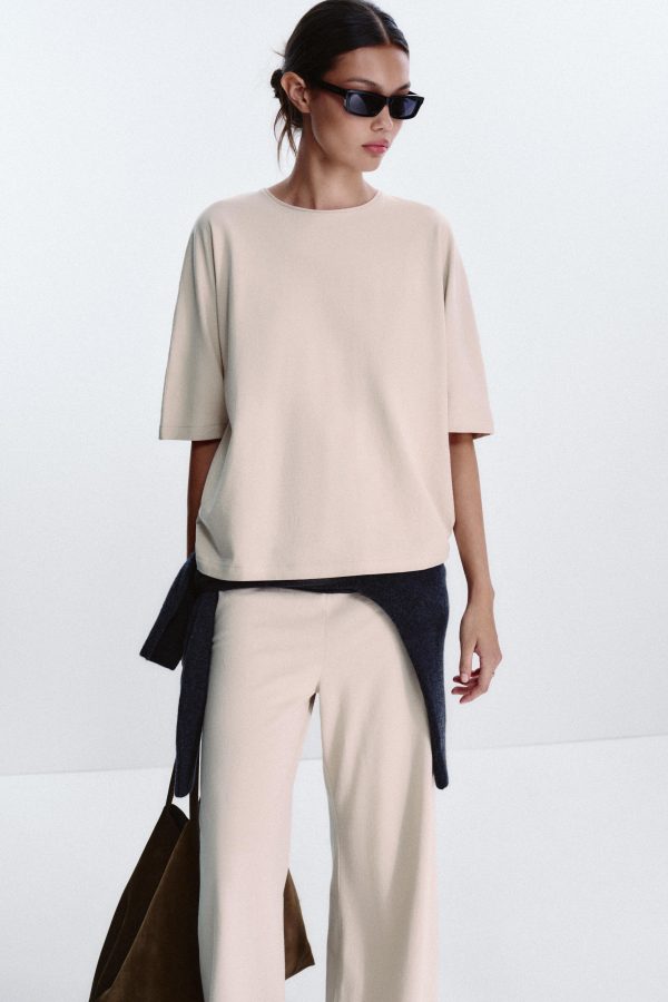 RUSTİK OVERSIZE T-SHIRT - از برند زارا