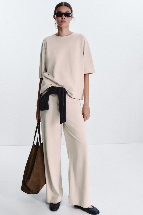 RUSTİK OVERSIZE T-SHIRT - از برند زارا