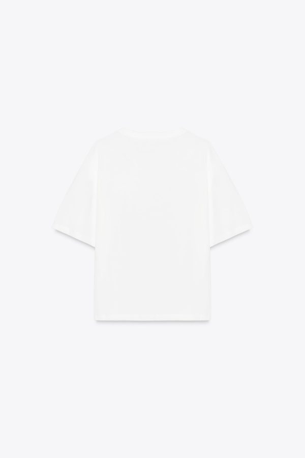 VOLÜMLÜ ÇİÇEK T-SHIRT - از برند زارا