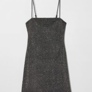 پیراهن کوتاه یقه صاف با زیپ مخفی از برند زارا (زنانه)