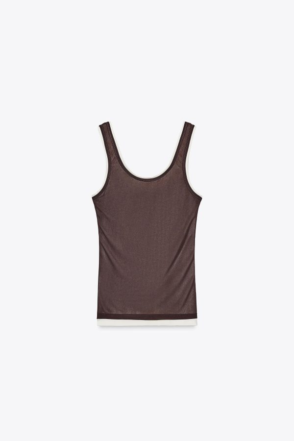 ÇİFT ASKILI T-SHIRT - از برند زارا