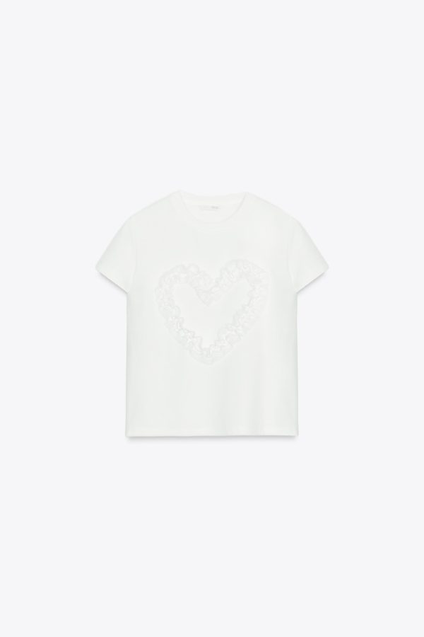 KABARTMA KALPLİ T-SHIRT - از برند زارا
