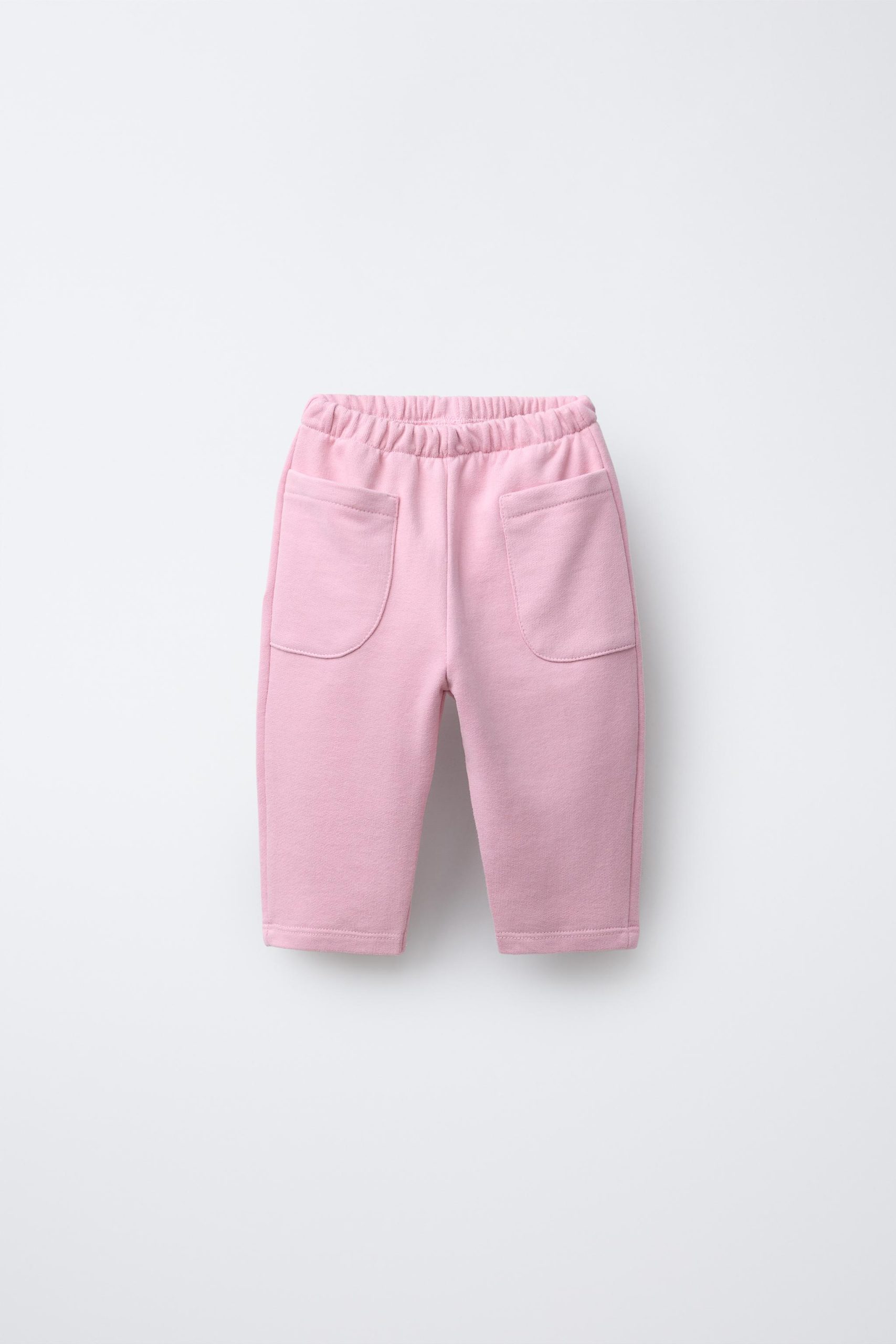 شلوار کتان گشاد با کمر الاستیک از برند زارا (بچه گانه)