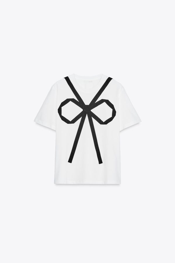 KONTRAST BAĞCIKLI T-SHIRT - از برند زارا