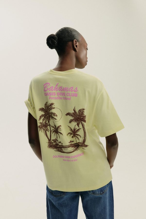 BASKILI SLOGANLI T-SHIRT - از برند زارا