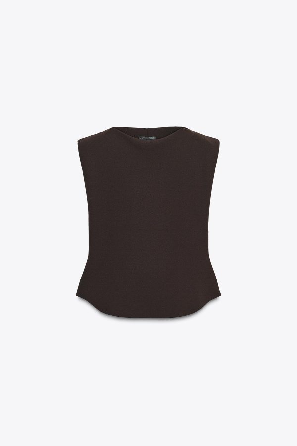 VATKALI PEPLUM KREP TOP - از برند زارا