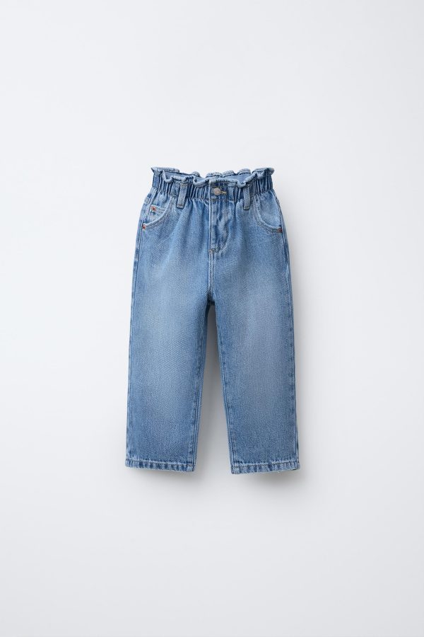 KALP CEPLİ PAPERBAG JEAN - از برند زارا