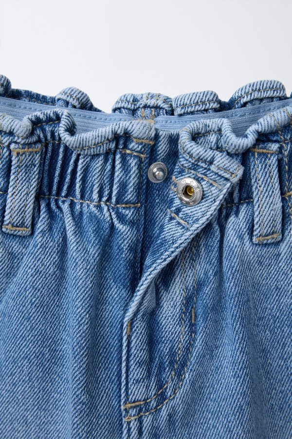 KALP CEPLİ PAPERBAG JEAN - از برند زارا