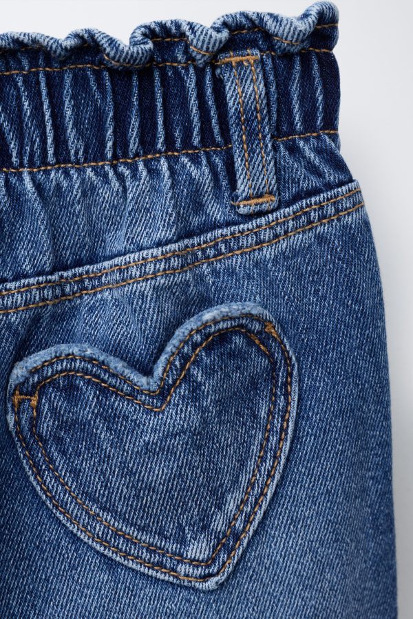 KALP CEPLİ PAPERBAG JEAN - از برند زارا