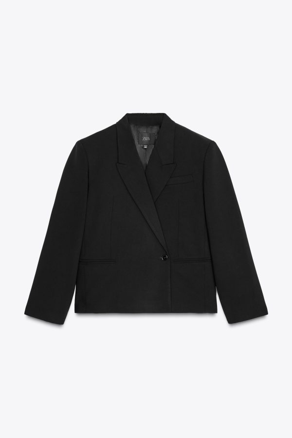 KRUVAZE CROP BLAZER - از برند زارا