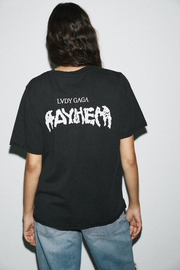 LADY GAGA SOLUK EFEKTLİ T-SHIRT - از برند زارا