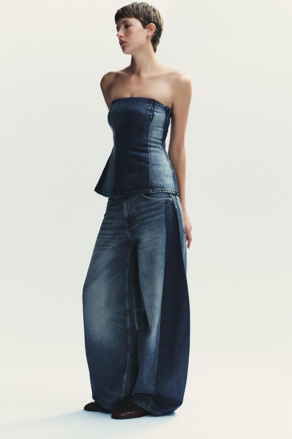 YÜKSEK BEL OVERSIZE BALLOON TRF JEAN - از برند زارا