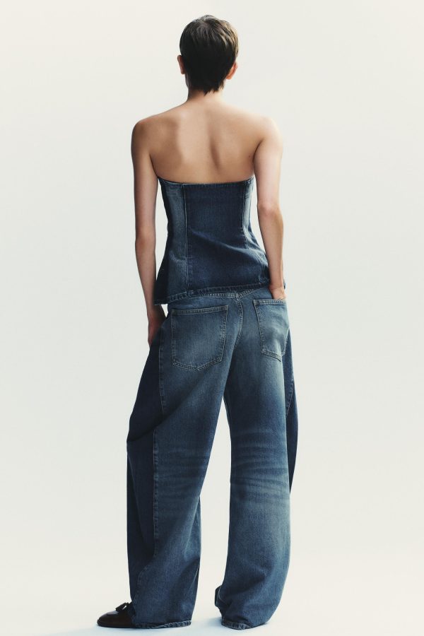 YÜKSEK BEL OVERSIZE BALLOON TRF JEAN - از برند زارا
