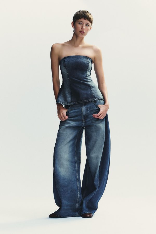 YÜKSEK BEL OVERSIZE BALLOON TRF JEAN - از برند زارا