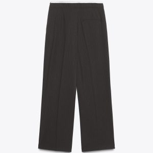 شلوار بلند کمر دوگانه با جیب از برند زارا (زنانه)