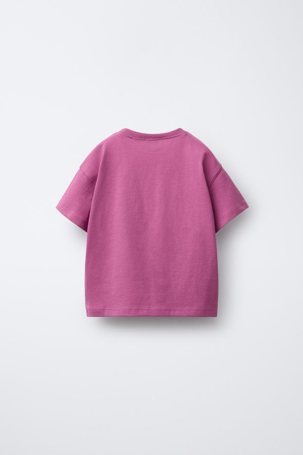 NAKIŞLI KALPLİ BASIC T-SHIRT - از برند زارا
