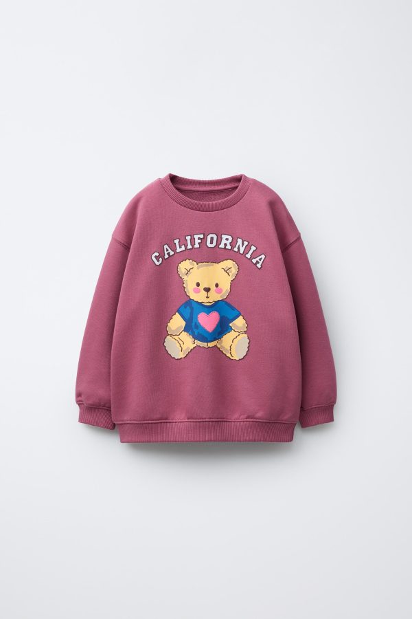 KABARTMA BASKILI SWEATSHIRT - از برند زارا