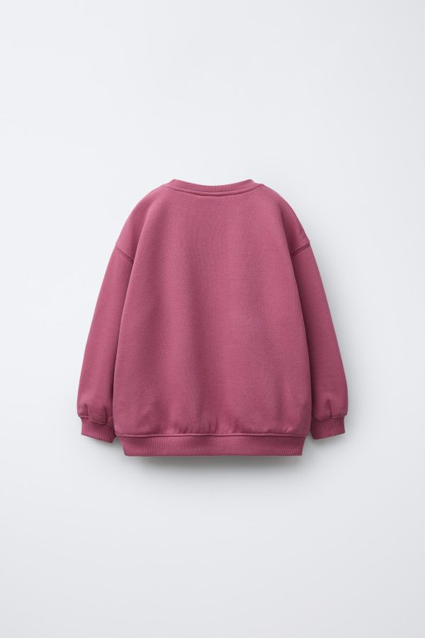 KABARTMA BASKILI SWEATSHIRT - از برند زارا