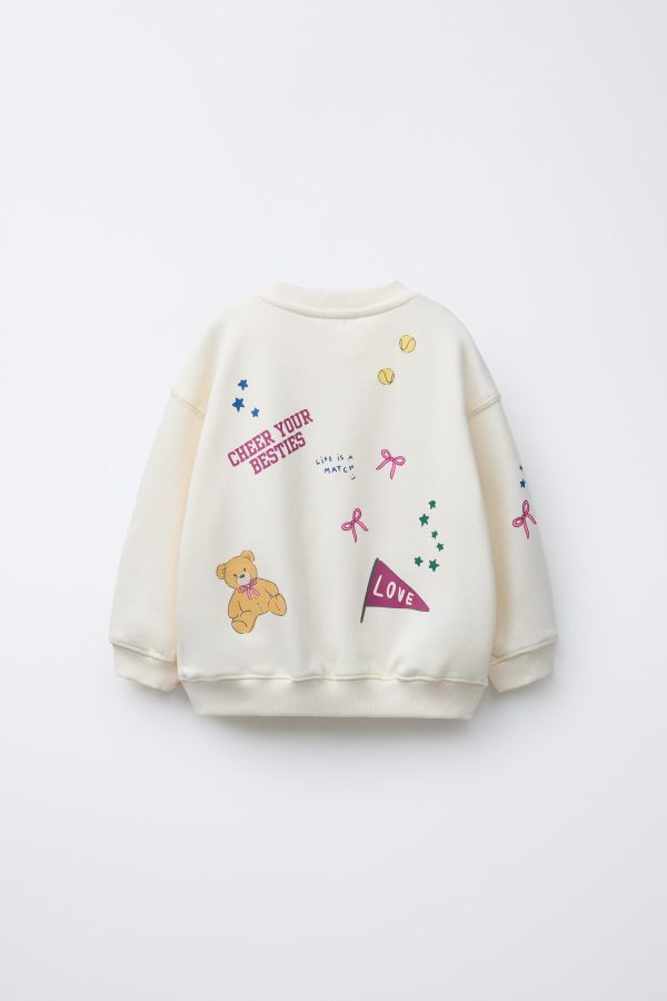 BASKILI SWEATSHIRT - از برند زارا
