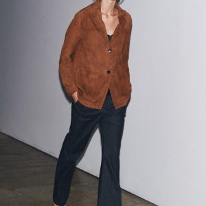 OVERSIZE %100 ÜET BLAZER ZW COLLECTION LIMITED EDITION - از برند زارا