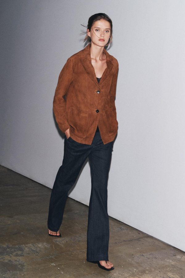 OVERSIZE %100 ÜET BLAZER ZW COLLECTION LIMITED EDITION - از برند زارا