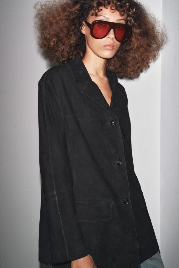 BLAZER OVERSIZE ÜET %100 ZW COLLECTION LIMITED EDITION - از برند زارا