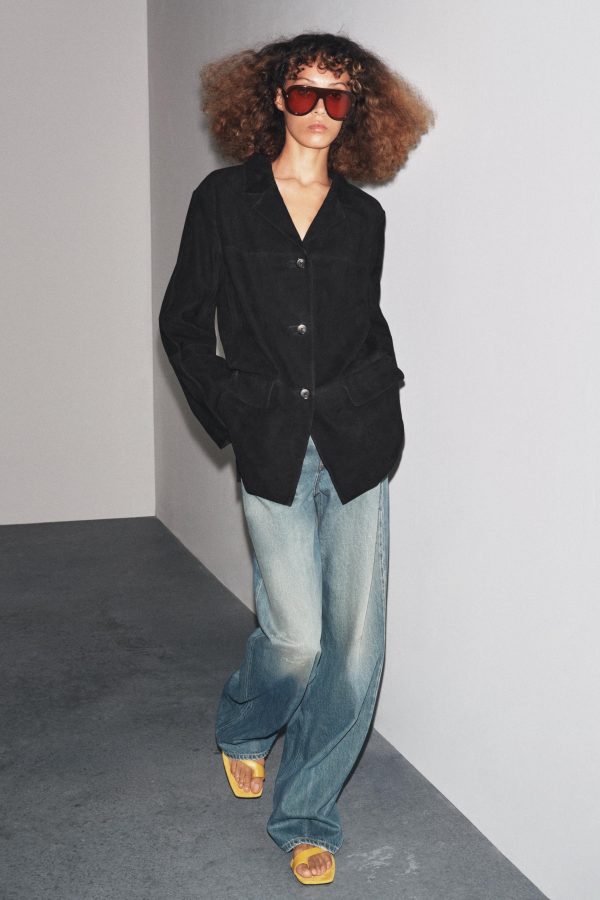 BLAZER OVERSIZE ÜET %100 ZW COLLECTION LIMITED EDITION - از برند زارا