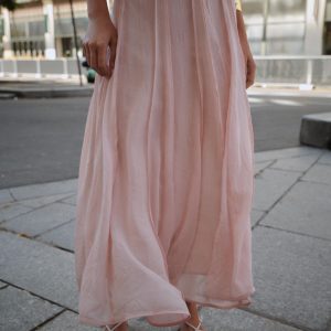 دامن بلند با دوخت مشخص و زیپ مخفی از برند زارا (زنانه)