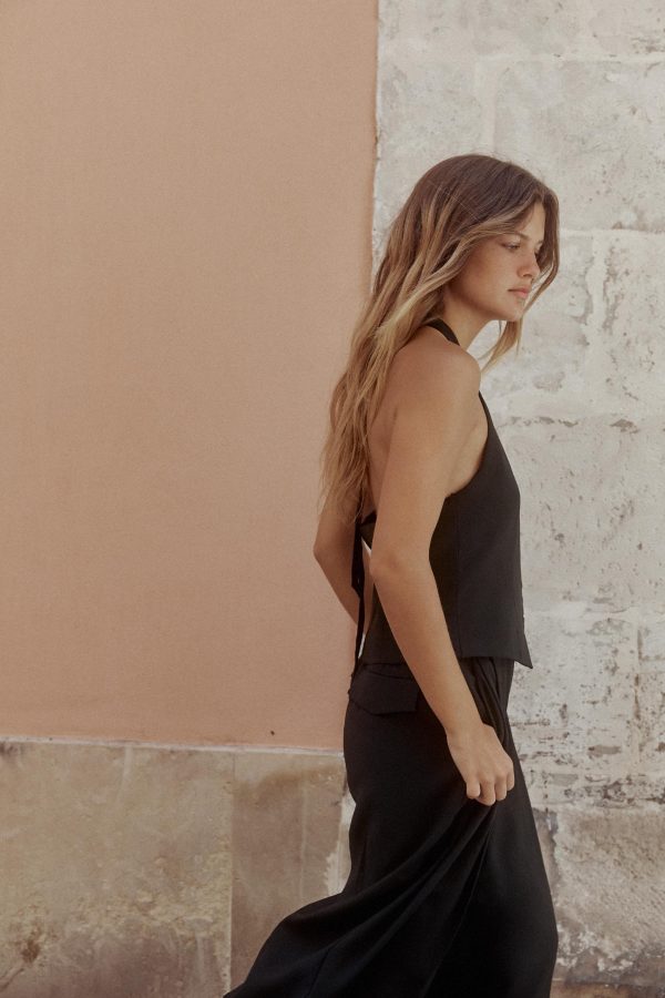HALTER BAĞCIKLI CROP YELEK - از برند زارا